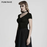 Punk Rave Armida V-neck T-shirt