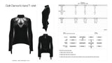 Punk Rave Belladonna Demon’s Hand Velvet T-Shirt