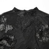 Punk Rave Goth Lace Undershirt