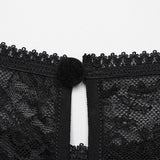 Punk Rave Demille Sequinned Lace Blouse
