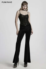 Punk Rave Zerah Fish Scale Mesh and Lace Camisole