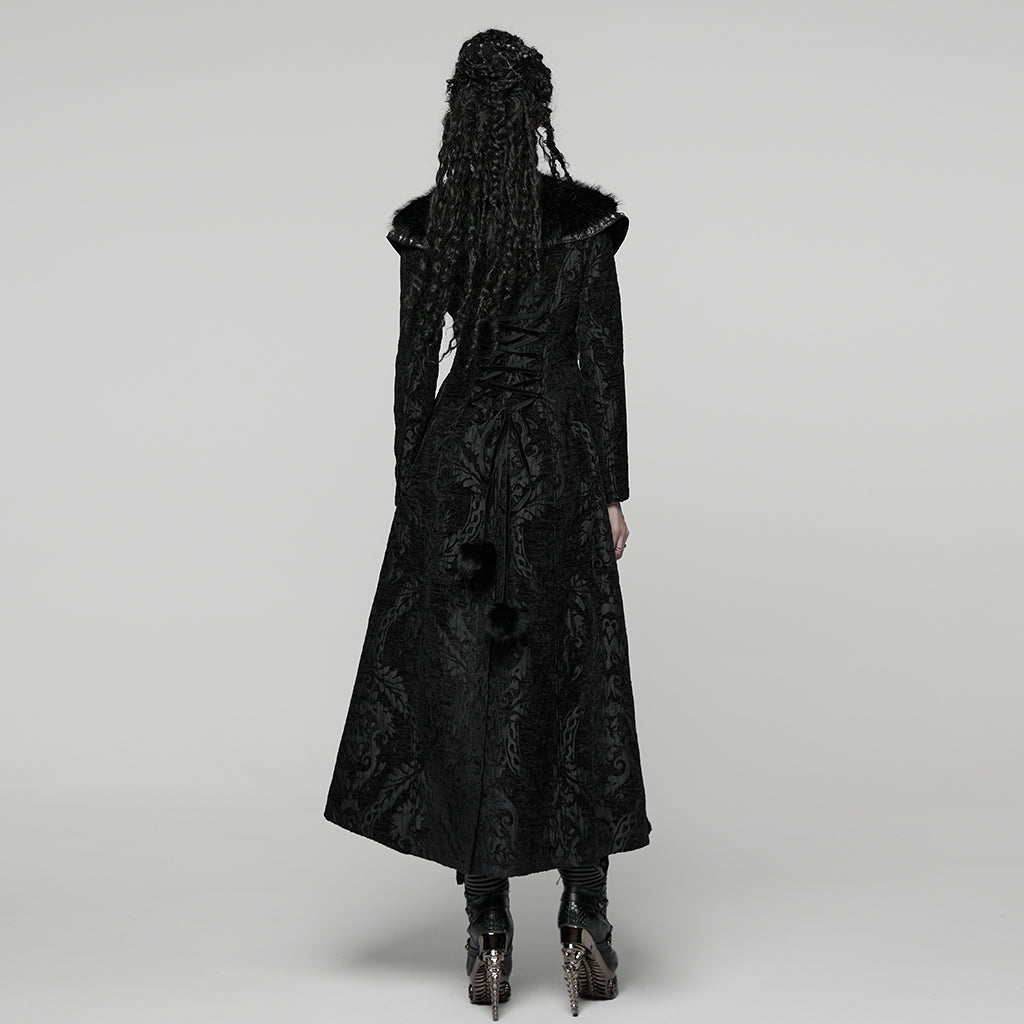 Punk Rave Goth Gorgeous Plush Coat