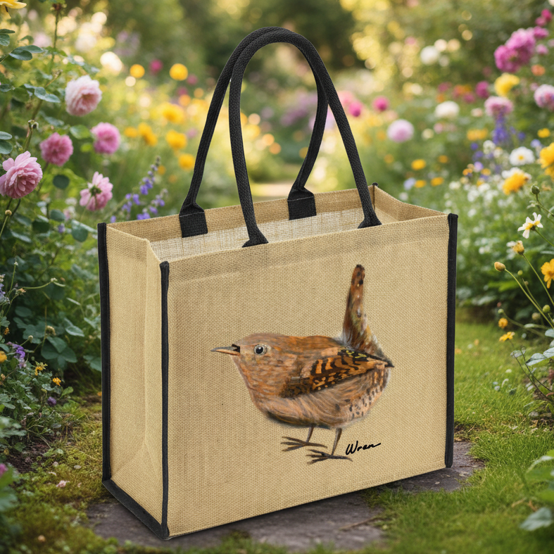 Sammy's Wren Jute Bag