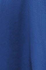Yumi Navy Satin Midi Kimono Dress