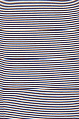 Yumi Navy Striped Jersey Long Sleeve T-Shirt
