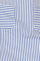 Yumi Navy Stripe Cotton Shift Dress