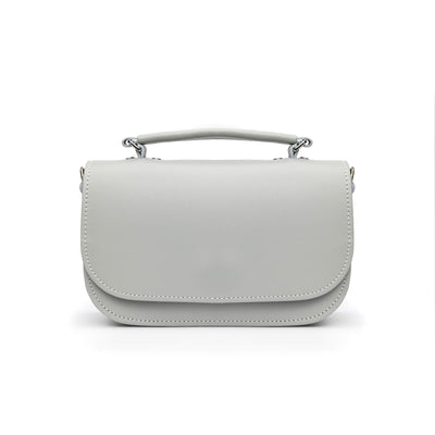 Aura Handmade Leather Bag - Ghost