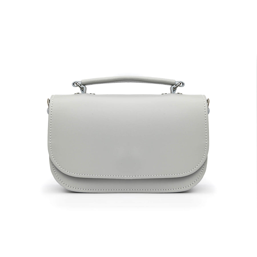 Aura Handmade Leather Bag - Ghost