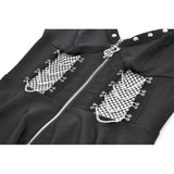 Dark in Love Punk Sleeveless Spiked Dress