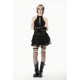 Dark in Love Astrid Lace Buckle Skirt