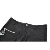 Dark in Love Punk Metal Utility Shorts