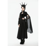 Dark in Love Erzsébet Dramatic Lace Gothic Cape Shrug