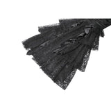 Dark in Love Gothic Satin Lace Dress
