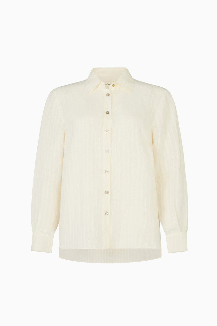 The Gina Oversized Shirt in off-white