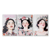 Art Decor For Bedroom Wall | Set of 3 Bohemian Prints