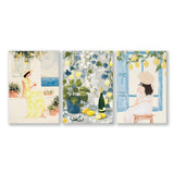 Art Prints In Frames | Set of 3 Italian Lifestyle Wall art Prints