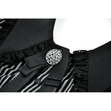 Dark in Love Gothic Peter Pan Collar Lace Shirt