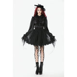 Dark in Love Bellatrix Gothic Embroidered Petticoat Skirt