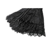 Dark in Love Soraya Gothic Lace High-Low Dress