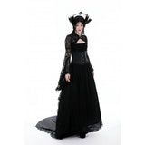 Dark in Love Belladonna Lace Bell Sleeve Goth Shrug
