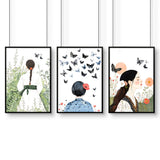 Bedroom Wall Art Decor | Set of 3 Wall art Prints