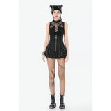 Dark in Love Brynja Eyelet Balloon Shorts