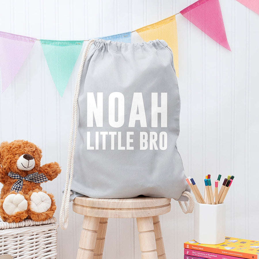 Personalised Boy's Personalised Brother Gym Bag