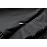 Dark in Love Draven Layered Mesh & Faux Leather Waist Cincher Skirt