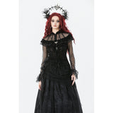 Dark In Love Seraphina Gothic Tulle Maxi Skirt