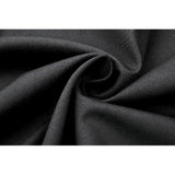 Dark in Love Chain Belt Layered Goth Skirt in Black