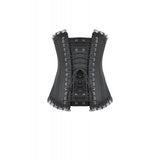 Dark in Love Talia Gothic Longline Metal Boned Corset