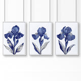 Canvas Art Wall Prints | Set of 3 Botanical Wall art Prints