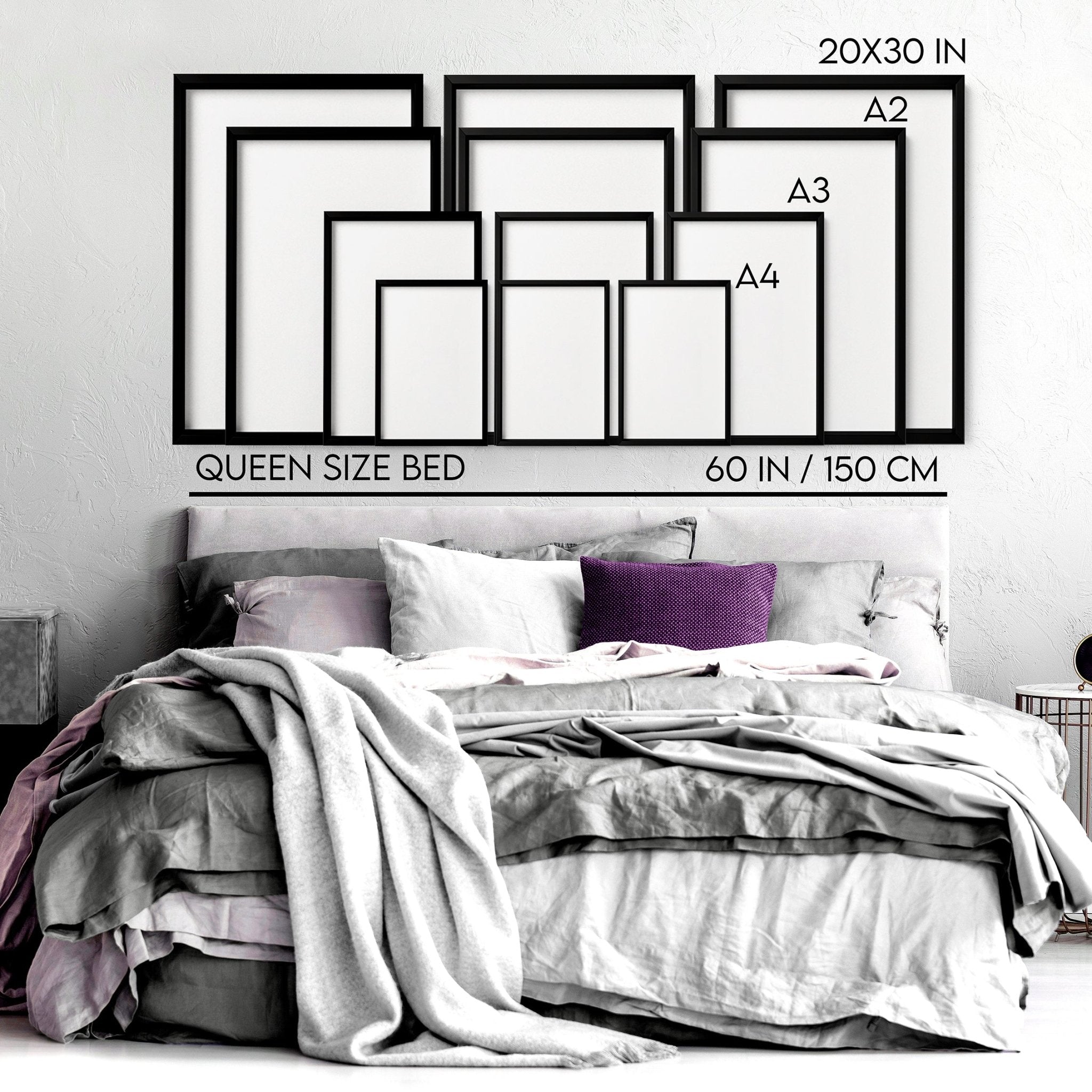 Canvas Prints Wall Decor | Set of 3 Botanical Wall art Prints