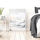 Canvas Wall Prints | Set of 3 Asian Inspired Wall art Prints