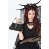 Dark In Love Celestine Vintage Beaded Gilded Evening Bag