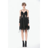 Dark in Love Punk Sleeveless Spiked Dress
