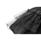 Dark in Love Bellatrix Gothic Embroidered Petticoat Skirt
