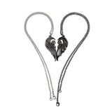 Couple Necklace Angel Demon Magnetic Gothic Set