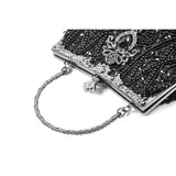 Dark In Love Celestine Vintage Beaded Gilded Evening Bag