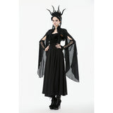 Dark in Love Erzsébet Dramatic Lace Gothic Cape Shrug