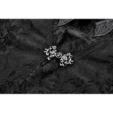 Dark in Love Morwenna Lace Gothic Maxi Dress in Black