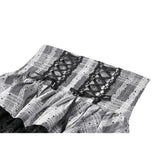 Dark in Love Hexa Layered Tartan Skirt