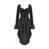 Dark in Love Seraphina Velvet Lace Goth Dress