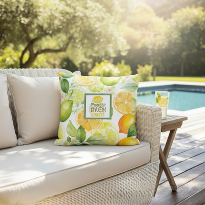 Easy Peasy Lemon Squeezy Cushion