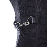 Vixxsin Ebony 2 Piece Corset