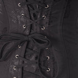 Vixxsin Ebony 2 Piece Corset
