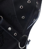 Vixxsin Ebony 2 Piece Corset