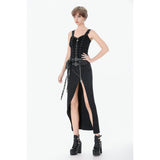 Dark in Love Punk Lace-Up Corset Style Top