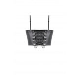 Dark in Love Ravena Buckled Faux Leather Corset Top