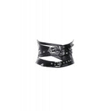 Dark in Love Elvira Faux Leather Layered Goth Waist Belt